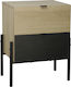 Nachttisch Green Beige 49x35x62cm