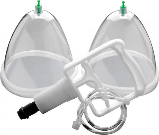 XR Size Matters Breast Cupping System Аспиратор Нипели Прозрачен 1бр