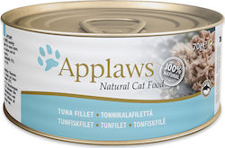 Applaws Natural Cat Food Wet Food for Kittens In Can with Tuna Φιλέτο 1pc 70gr