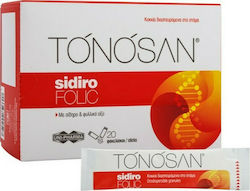 Uni-Pharma Tonosan Sidiro Folic Βιταμίνη 20 φακελίσκοι