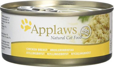 Applaws Natural Cat Food Nasses Katzenfutter für Katze in Dose mit Huhn 156gr