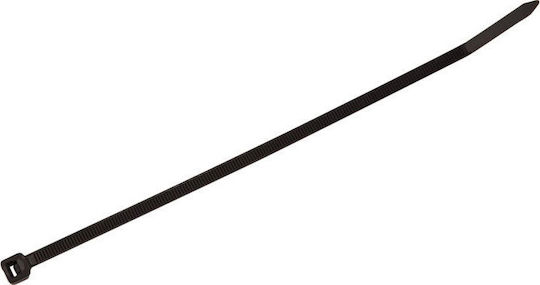 SAS Δεματικά Καλωδίων Πλαστικά 200mmx2.5mm σε Μαύρο χρώμα (100τμχ) AK-KO-105