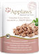 Applaws Natural Cat Food Υγρή Τροφή για Ενήλικες Γάτες σε Φακελάκι με Σολομό και Τόνο 70gr