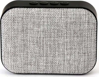 Omega OG58 Bluetooth Speaker 3W with Radio and Battery Life up to 5 hours Light Grey