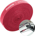 Baseus Red Velcro Cable Ties ACMGT-F09