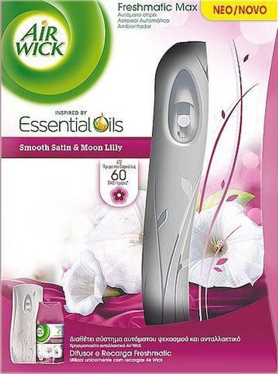 Airwick Ανταλλακτικό για Συσκευή Ψεκασμού Freshmatic με Άρωμα Smooth Satin & Moon Lilly 250ml