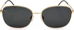 Rodenstock Γυαλιά Ηλίου Χρυσά με Μεταλλικό Σκελετό Rodenstock Γυαλιά Ηλίου Χρυσά με Μεταλλικό Σκελετό