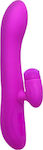 Pretty Love Derrick Vibrator Kaninchen 20.5cm BW-067001 Purple