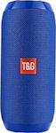 T&G TG-117 Ηχείο Bluetooth 5W με Ραδιόφωνο και Διάρκεια Μπαταρίας έως 4 ώρες Μπλε