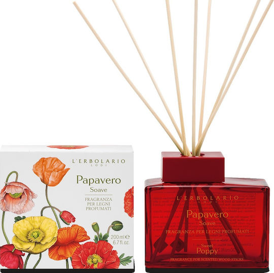 L' Erbolario Diffuser Papavero Soave με Άρωμα Γιασεμί 200ml
