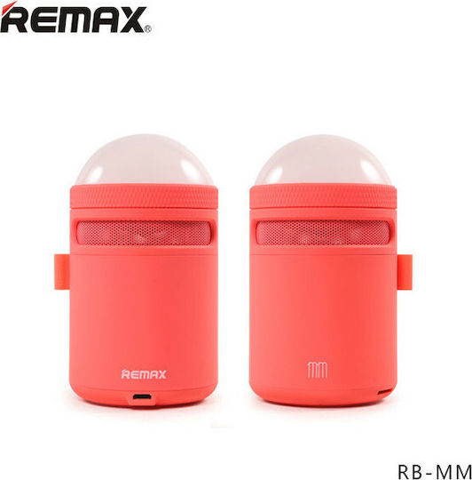 Remax RB-MM Bluetooth Speaker 3W with Battery Life up to 6 hours Red
