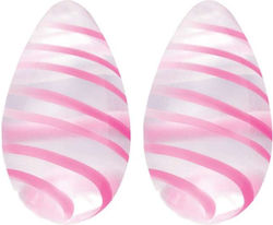 Ns Novelties Crystal Premium Glass Eggs Vaginalbälle Mehrfarbig
