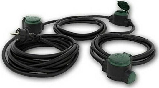 REV Suprafelx Waterproof Extension Cable Cord 10m Green