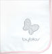 Byblos Tesoro Mio Butterfly Waterproof Changing Pad Butterfly - White - Pink Lilac 50x70cm.