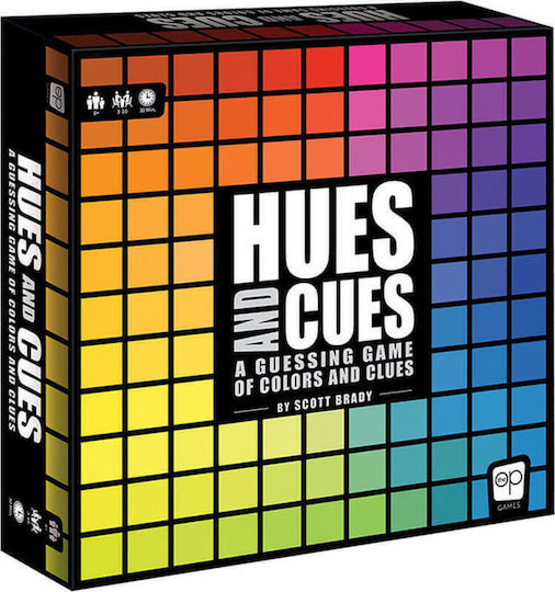 Board Game Hues and Cues for 3-10 Players 8+ Years Old (EN) USAopoly