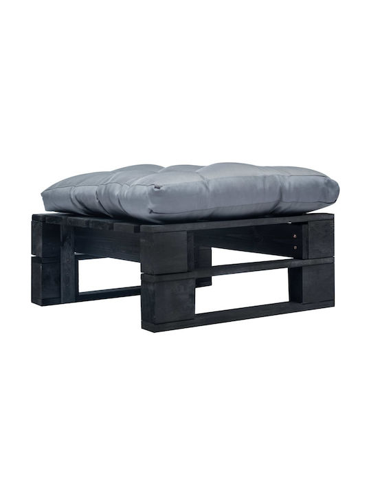 Stool Outdoor Gray 60x60x35cm