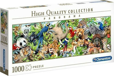 AS Clementoni Puzzle - High Quality Collection Panorama - Wildlife (1000pcs) (1220-39517)