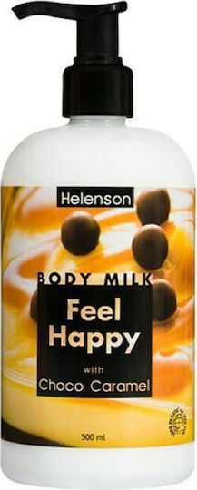 Mediterranean Cosmetics Feuchtigkeitsspendende Lotion Körperpflege mit Duft Karamell für Alle Hauttypen 500ml