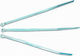Cablexpert Δεματικά Καλωδίων Πλαστικά 100mmx2.5mm σε Λευκό χρώμα (100τμχ) (NYT-100/25)
