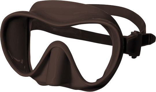 XDive Rainbow Petrol Silicone Diving Mask