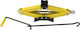 Dunlop Hand Operated Car Jack with Lifting Height up to 38cm and Lifting Weight up to 1.5 Tons