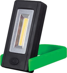 Elmark 100169/G Projektor Arbeits- und Baustellenbeleuchtung mit LED-Batterie