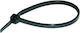 GTC Δεματικά Καλωδίων Πλαστικά 200mmx4.8mm σε Μαύρο χρώμα (100τμχ) (04-3071)
