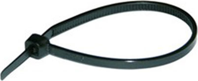 GTC Δεματικά Καλωδίων Πλαστικά 200mmx4.8mm σε Μαύρο χρώμα (100τμχ) (04-3071)