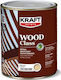 Kraft Wood Class Пропитка Полиуретан На база разтворител 200 Безцветен 750мл