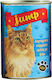 Jump Canned Wet Cat Food for Adult Cats in Cans with Fish 400g