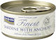 Fish4Cats Finest Nasses Katzenfutter für Katze in Dose mit Sardellen und Sardine 70gr CSW859