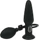 You2Toys Anal Plug with Vibration Black 10cm