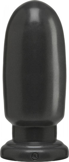 Doc Johnson American Bombshell Shell Shock Πρωκτική Σφήνα Large Gun Metal 21.6cm