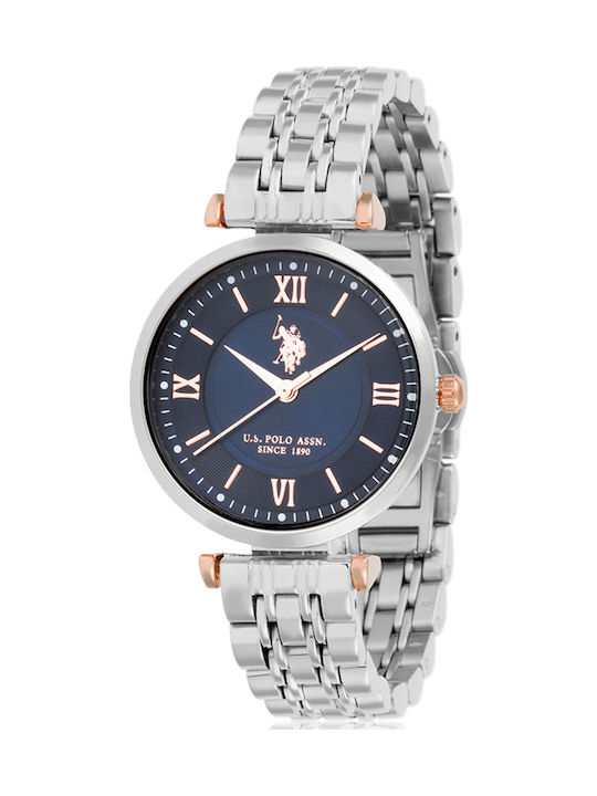 U.S. Polo Assn. Harper Дамски Часовник 32mm Ква...