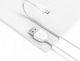 Ezra Regular USB 2.0 to micro USB Cable Λευκό 1.2m (DC19-V8)
