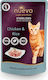 Nuevo Sterilized Wet Food for Sterilised Adult Cats for Urinary Health In Pouch with Chicken 1pc 85gr