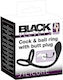 You2Toys Black Velvets Cock & Ball Ring Plug Black