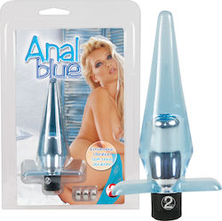 You2Toys Anal Anal Plug with Vibration Blue 11cm