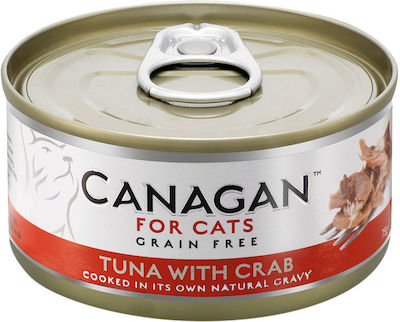 Canagan Κονσέρβα Καβούρι / Τόνος 75gr