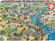 London Map Puzzle 2D 500 Bucăți