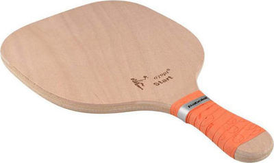 "το αγόρι" Start Strandracket Beige 400gr mit Geradem Griff Orange