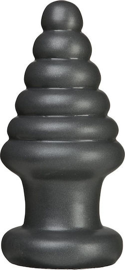 Doc Johnson American Bombshell Destroyer Πρωκτική Σφήνα Gun Metal 22.9cm