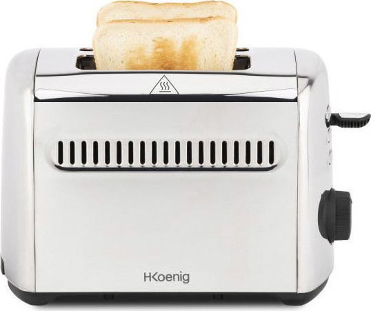 HKoenig Toaster 2 Slots 950W Inox