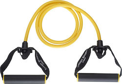Trendy Sport Resistance Bands Gymtube Soft with Handles Yellow 1.40m