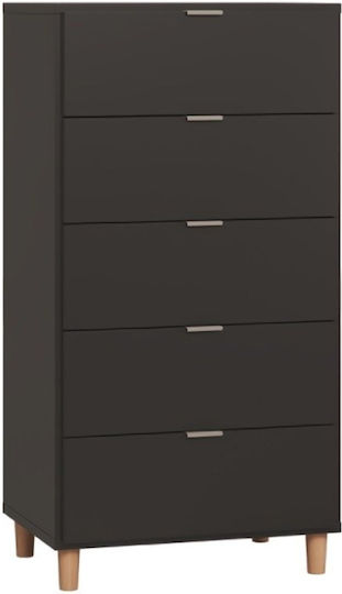 Συρταριέρα Ξύλινη Simple 62.50x45x121.50εκ. Συρταριέρα Ξύλινη Simple 62.50x45x121.50εκ.