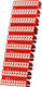 Powertech Kabelmarkierung Rot (CLIP-003) 10Stück
