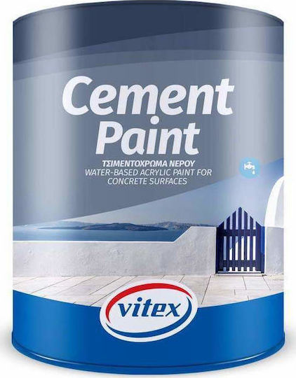 Vitex Cement Paint Τσιμεντόχρωμα Ακρυλικό Τσιμέντο 10lt