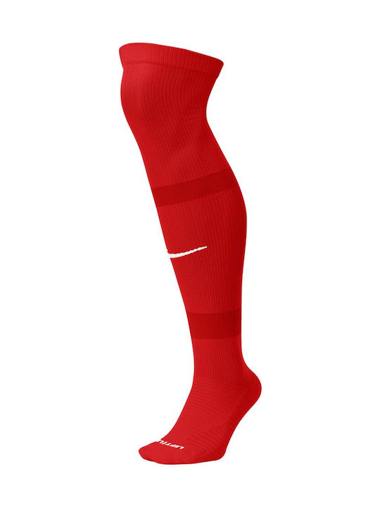 Nike Matchfit Ποδοσφαιρικές Κάλτσες Κόκκινες 1 Ζεύγος