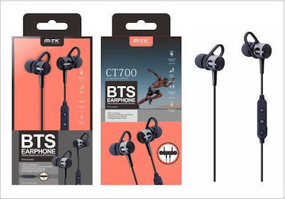 Moveteck CT700 In-ear Handsfree with 3.5mm Connector Gray