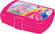 Kids Lunch Plastic Box Pink L15xW10xH4cm